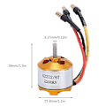 Pikkukuva 2 / 5: 2212 2200kv Moottori + 30a ESC + 6035 Potkuri + Potkurin suoja Sähkömoottorisarja RC-lentokoneelle