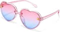 Hjerteformede Solbriller, Rosa Hjertebriller, Mode Kærlighedshjertebriller, Sommerbriller, Pige Solbriller, Moderne