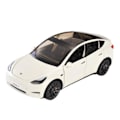 Pikkukuva 8 / 11: Tesla Model Y Alloy Die Cast Leikkiauto, Ääni- ja Valovaikutukset, Valkoinen