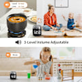 Miniatyrbillede 5 af 5: Digital Køkken Timer, Nedtællings- og Opkørselstimer med Stor LED-Skærm og Lydstyrkejustering, Timer til Madlavning