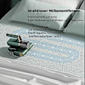Miniatyrbild 3 av 5: Kvalster Handdammsugare Med UV-C-ljus För Madrasser - Effektiv Kvalstersugare