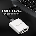 Miniatyrbild 4 av 5: Ph862 CFexpress Cfe Kortläsare Typ-C USB3.1 Gen 2 10gbps Hög-s