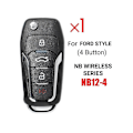Miniatyrbilde 2 av 5: For Keydiy Nb12-4 Fjernkontroll Bilnøkkel Universal 4 Knapper For K
