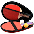 Miniatyrbild 4 av 5: Pingisracketlåda Eva hårt skal pingisracket förvaringsväska anti-fall pingisracket skyddslåda Red