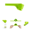 Miniatyrbillede 5 af 5: Lemon Fluicer, 2 stk. Let Klem Manuel Håndpresse Citronpresser, Juicer Der Kan Foldes Flad