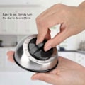Miniatyrbillede 3 af 4: 60 Minutters Mekanisk Køkken Timer, Køkken Madlavnings Timer Ur, Rustfrit Stål Madlavnings Timer Høj Alarm Tidshåndtering