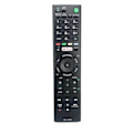 Miniatyrbillede 2 af 3: Universal RMT-TX100D fjernbetjening erstatter Sony HDTV LED Sort