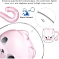Miniatyrbild 4 av 5: Katt Kaffe Muggar, Dubbelväggig Glas Tekopp, Alla Hjärtans Dag Mors Dag Påsk Jul Presenter till Vän, Födelsedagspresent