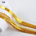 Pikkukuva 1 / 10: 100 Langallinen Hiustenpidennys Hiusten Kimalle Bling Silk 08 8