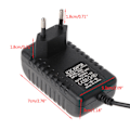 Miniatyrbilde 4 av 7: Strømforsyning 6V 2A for DC strømlader AC 100-240V 50-60Hz til DC 6V 2A 12W lader strøm AC adapter