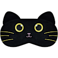 Miniatyrbild 1 av 4: Sömn Ögonmask, Cartoon Cat Ögonmask Mjuk Plysch Ögonmask för Sovande Resa Blockout Sovmasker Ögonlock