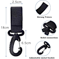 Miniatyrbilde 2 av 5: 6 stk Buggy Clips Vogn Klips for Veske, Vogn Klips for Veske Barnevogn Klips Vogn Klips med Stropp for å Holde Mammavesker