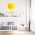 Miniatyrbilde 4 av 7: Smilende Sol-Klistremerker Smilende Sol Veggklistremerker Dekorative Klistremerker Solform Tapet for Barnerom Barnehage Mural Stilig Hjemmedekor