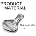 Miniatyrbilde 3 av 5: Sitronbåtspresser i rustfritt stål, manuell juicer, multifunksjonell manuell sitruspresser, egnet for sitron, appelsin, lime, sitrus