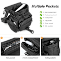 Miniatyrbillede 2 af 6: Taktisk Drop Leg Pouch Taske Lår Taske Pakke Militær Talje Taske Pakke til Motorcykel Racing Cykling Vandreture Camping