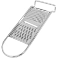 Miniatyrbilde 5 av 5: Heavy Duty Flat Ost Rivjern i Rustfritt Stål med Håndtak, 3-veis Multifunksjonell Flat Mat Rivjern, Razor Sharp Tenner