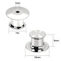 Miniatyrbillede 3 af 7: 10 stk. Låsestifter Tilbage Låsestift Holder Spænde Metal Stift Tilbage