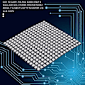 Miniatyrbillede 4 af 5: Ws2812b Led Rgb Fleksibel Pixel Panel 16x16 Individuelt Adresse