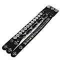 Miniatyrbillede 4 af 5: Punk Rock Nitter Multi-Lag  Cirkel Stud Kæde Læder Armbånd