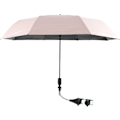 Miniatyrbillede 1 af 7: Universal Barnevogn Parasol 360° Justerbar Stroller Parasol UPF 50+ Solbeskyttelse Stroller Parasol med Justerbar Klemme Pink