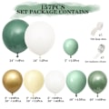 Pikkukuva 2 / 11: Konfetti-ilmapallosetti 157 kpl 157pcs