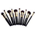 Miniatyrbild 2 av 7: TECHNIQUE PRO MAKEUPBORSTAR, GOLD EDITION - 10 ST