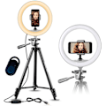 Miniatyrbild 1 av 2: Ring Light Model 3120 m. stativ max. 136 cm & Bluetooth fjärrkontroll