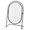 UNIQ Oval Lux Bord Spejl - Sort