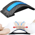 Miniatyrbild 1 av 7: Pro Back Stretcher - Ryggsträckare och ländryggsstöd - Lindrar s Svart