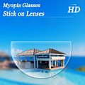 Miniatyrbild 8 av 8: Bifokala Linser Läsglasögon Ersättningslapp Ålderssynthet Spegellapp 250