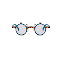 Miniatyrbild 7 av 10: Mode Steampunk Flip Up Lins Runda Solglasögon Män Kvinnor Retro Utomhusglasögon #5 Gradient Gray