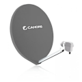 Miniatyrbillede 1 af 2: Satellitantenne - CAHORS - SMC 80 UNI - 80 CM - Forstærkning 38,25 dB - Bånd 10,7-12,75 GHz