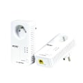 Miniatyrbillede 1 af 2: Pakke 2 Powerline-adapterstik 600 MBPS STIK Internet - WPS, WLAN, RJ45 netværkssignal