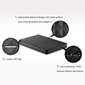 Miniatyrbillede 2 af 4: Ekstern harddisk - Seagate - Udvidelse - 2 TB - USB 3.0 - Bærbar sort
