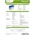 Miniatyrbillede 4 af 4: 100Ah 12V Deep Cycle GEL-forseglet batteri solenergi -