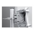Miniatyrbillede 2 af 2: Satellitantenne - CAHORS - SMC 70 UNI - 70 CM - Forstærkning 36,5 dB - Frekvensbånd 10,7 - 12,75 GHz