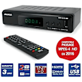 Miniatyrbillede 1 af 3: DUAL TUNER TNT DEKODER OPTAGERE MULTIMEDIAAFSPILLER TV SCART HDMI USB