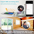 Miniatyrbillede 3 af 4: Tuya SET A Smart Home Security Alarm System – Wifi, GSM, Tyverisæt Touch Screen, Mobilapplikation