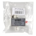 Miniatyrbillede 2 af 2: Satellitdæmper - KÖNIG - 20 dB Justerbar - 45-2300 MHz - F-stik - Sølv Pengar