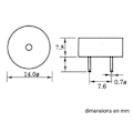 Pikkukuva 2 / 3: Elektroninen sireenisummeri tyyppi ci sv8 3v 4v 5v 6v