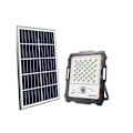 Miniatyrbild 4 av 4: SOLAR LED PROJECTOR 1000 LUMENS 10W + 12W sol panel med detektor för garage, fasader, porcher IP65. SVART