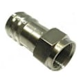 Miniatyrbillede 2 af 3: Sæt med 20 type F stik i messing RG6 – han 75Ω Unispectra SC-Fm-6-C.360HEX