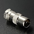 Miniatyrbillede 4 af 4: MC Type F han til Rf han 9.5 koaksial adapter til tv-antenne - MCAVC824BA3476