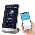 Miniatyrbillede 3 af 4: Kuldioxid CO2-detektormåler 4 i 1 WIFI NDIR - Luftkvalitetsmonitor Temperatur Fugtighedssensor Tester