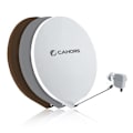 Miniatyrbillede 2 af 2: Satellitantenne - Cahors - SMC 80 UNI - 80 CM - Gain 38,25 dB - Frekvens 0,7-12,75 GHz