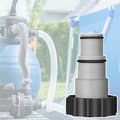Slangadapter för poolpump diameter 32/38 mm slangkoppling med tätning plastadapter reservdel för pool