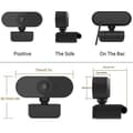 Miniatyrbillede 5 af 5: Webcam 1080p HD Stream Video Streaming, Optagelse, Konference Digitalt Webkamera