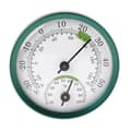 2 i 1 inomhustermometer hygrometer luftfuktighet mekanisk termometer 1 st grön