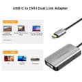 Miniatyrbillede 3 af 4: USB C til DVI Dual link adapter USB 3.1 Type C til DVI-D dual link kabel Thunderbolt 3 USB-C til Dual link DVI-D op til 2560 x 1600