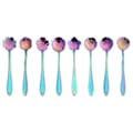 Blomformad sked-set